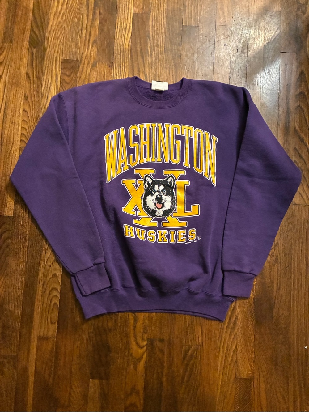 Vintage Lee Washington huskies sweatshirt size XL